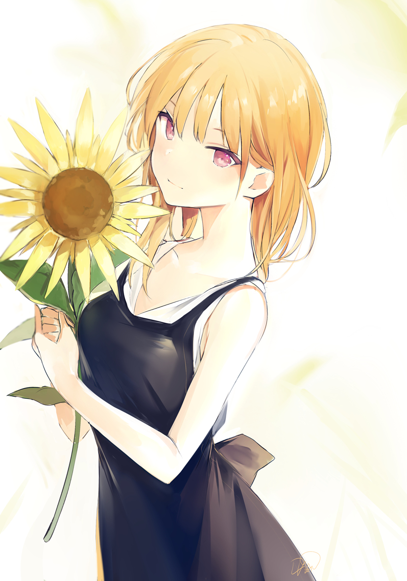 This is a pixiv picture whose title is 🌻.