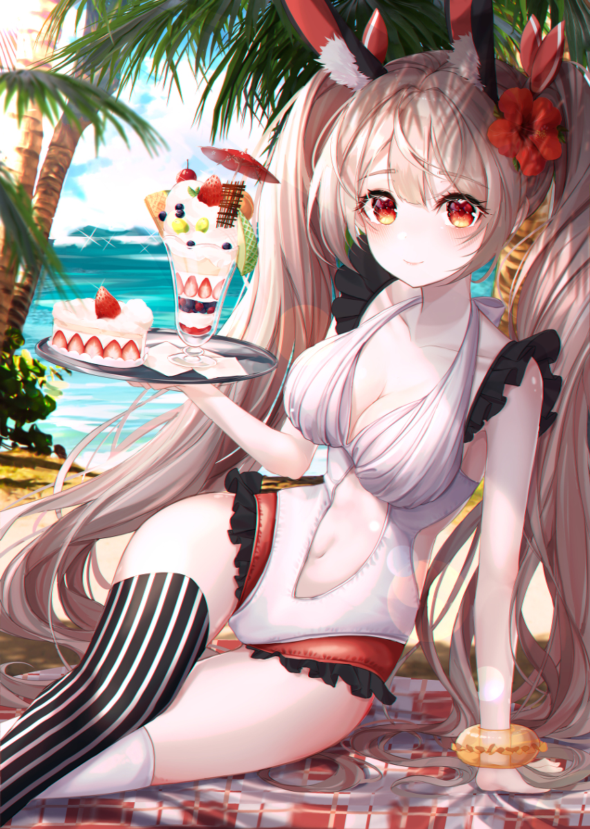 This is a pixiv picture whose title is BUNNY!.