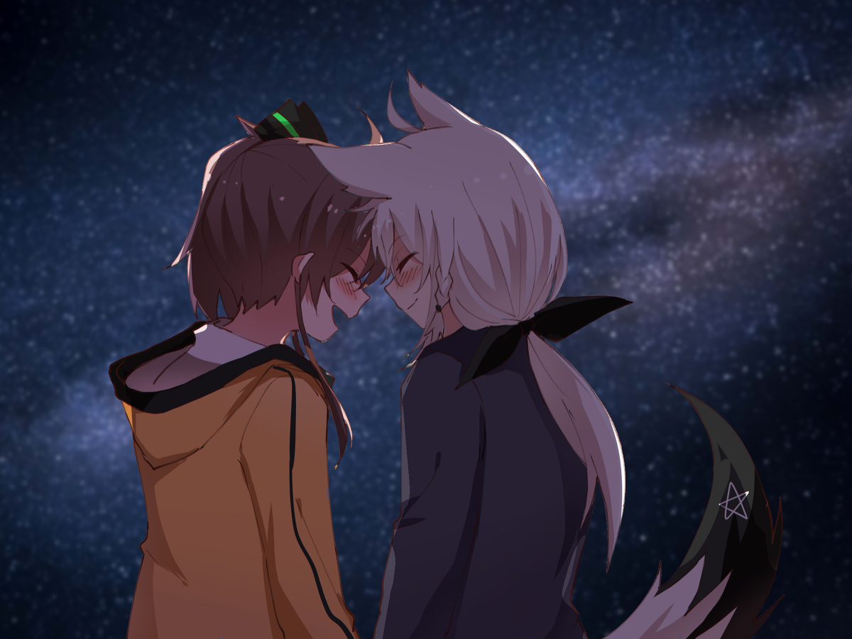 This is a pixiv picture whose title is 夏色吹雪「これからもよろしくね」.
