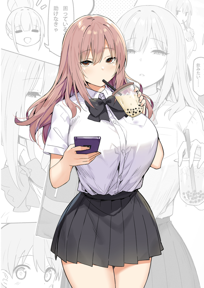 This is a pixiv picture whose title is JK.
