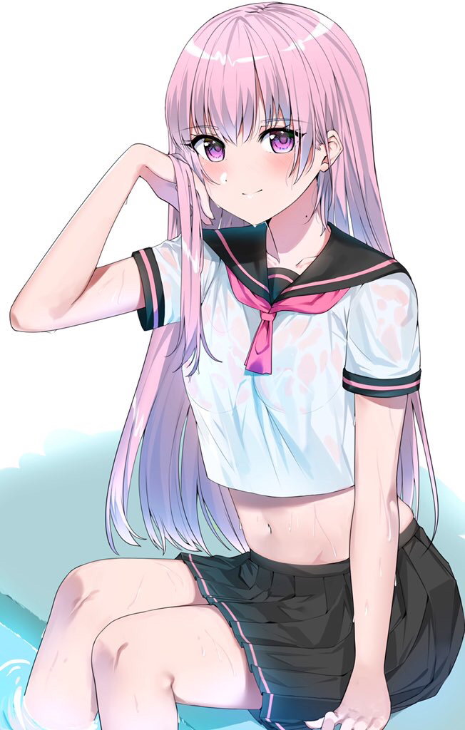 This is a pixiv picture whose title is スケスケ.