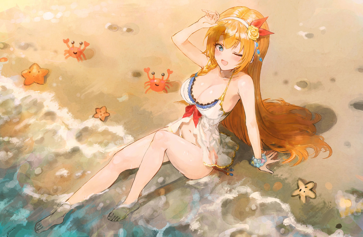 This is a pixiv picture whose title is 水ペコ.
