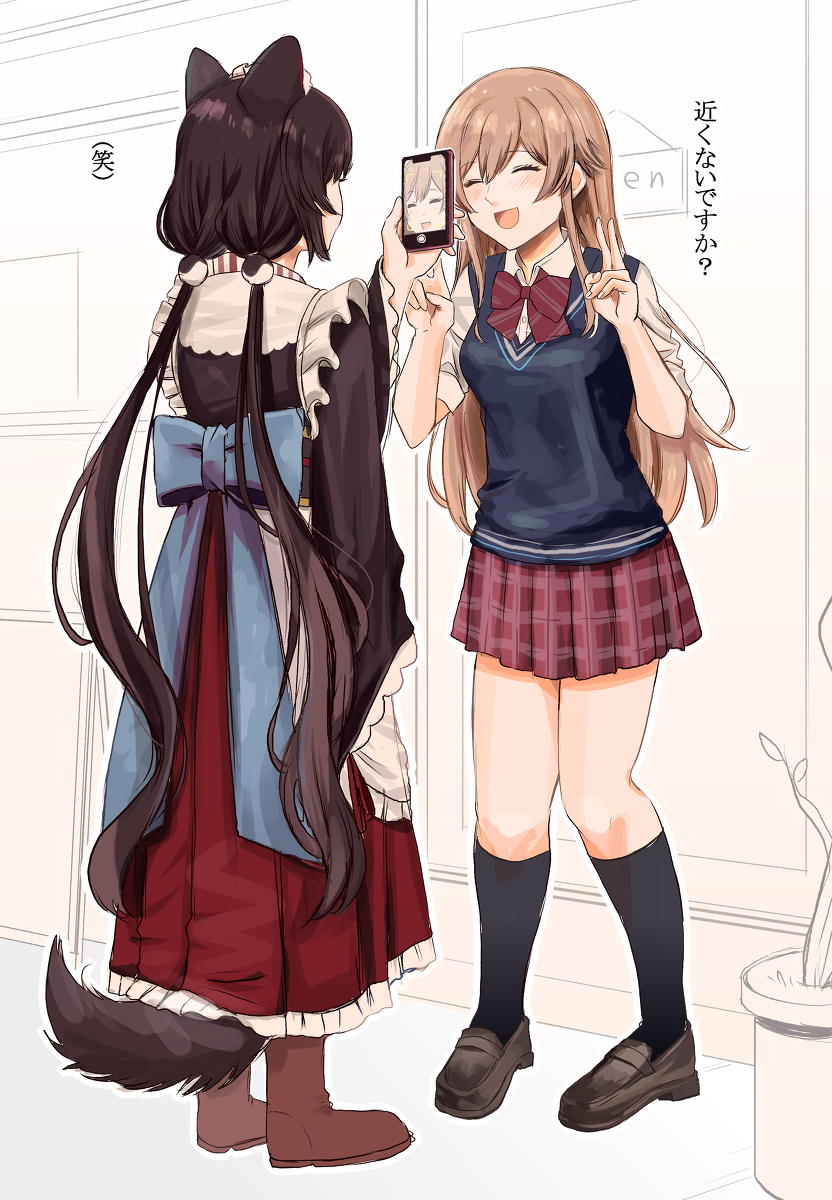 This is a pixiv picture whose title is 写真撮ってください.