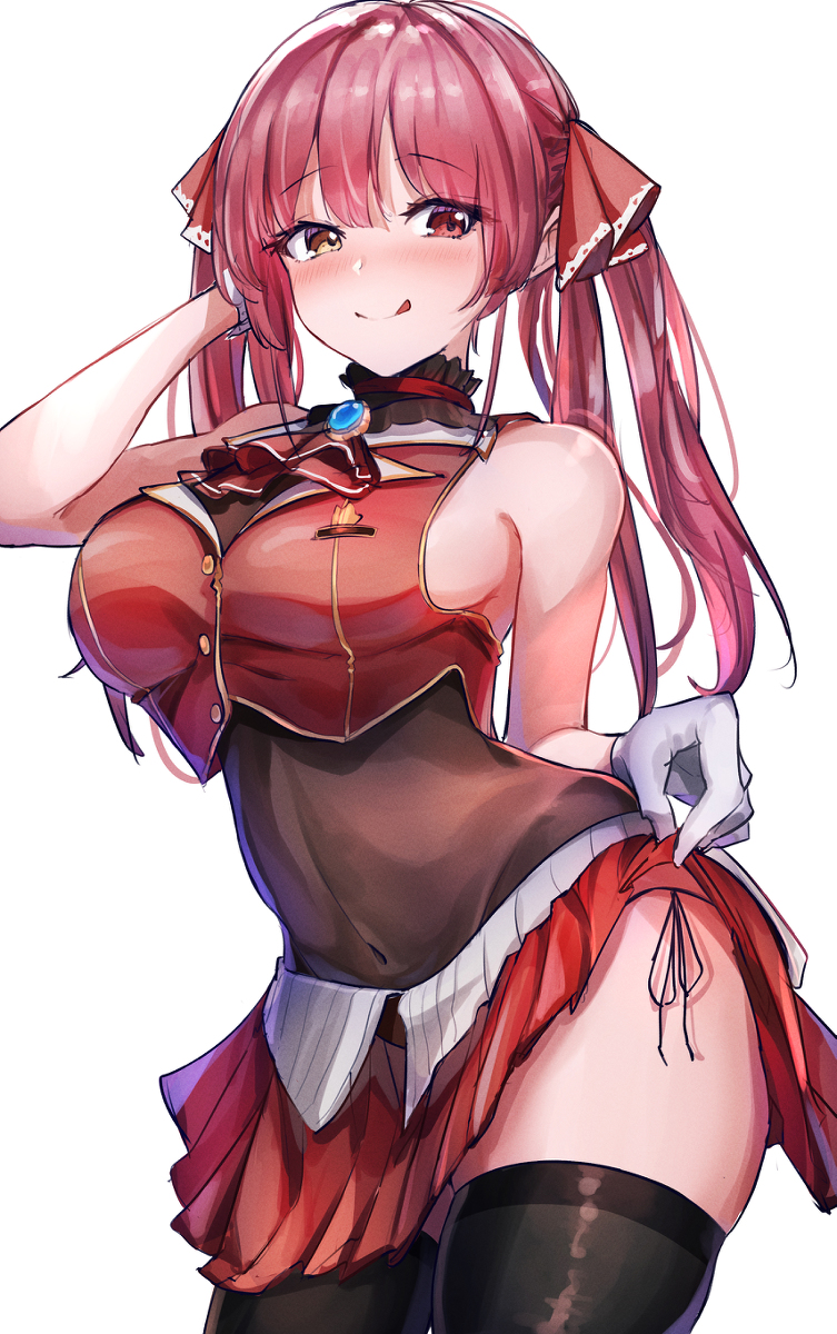 This is a pixiv picture whose title is マリン船長.