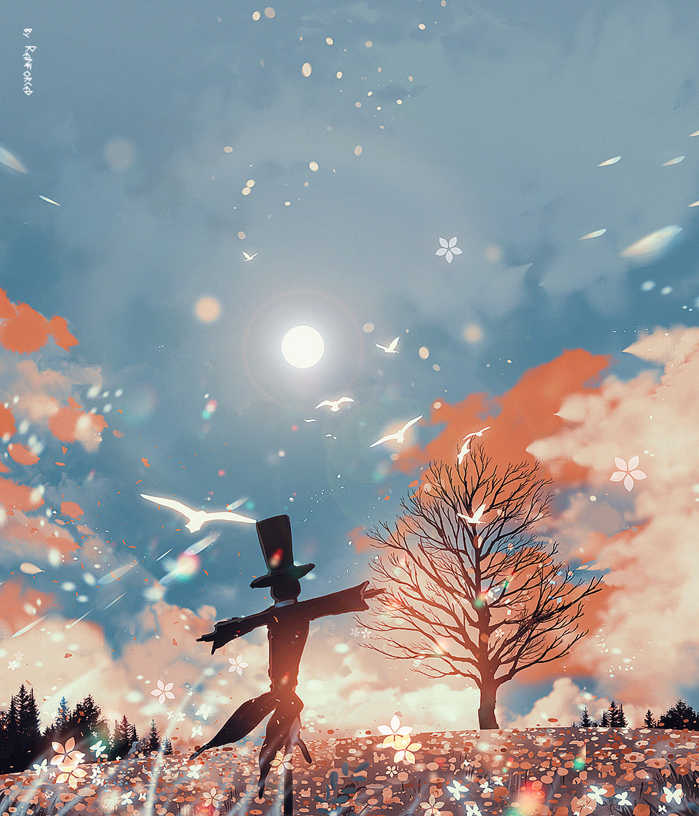 This is a pixiv picture whose title is fernweh.