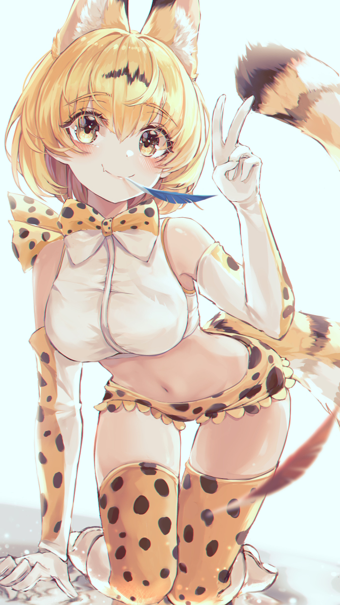 This is a pixiv picture whose title is サーバルちゃん!!.