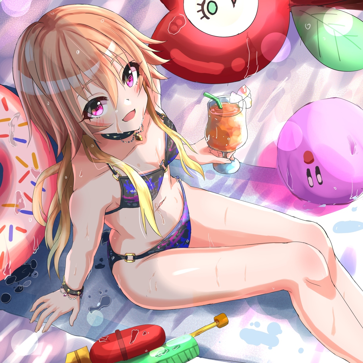 This is a pixiv picture whose title is 春か秋より夏か冬だろう.