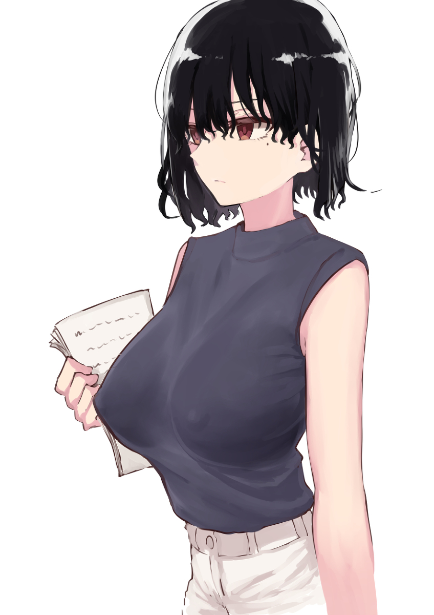 This is a pixiv picture whose title is 怖いお姉さん.