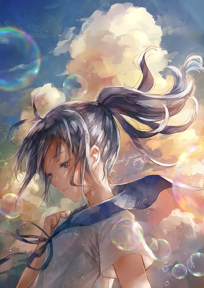 This is a pixiv picture whose title is 無題.