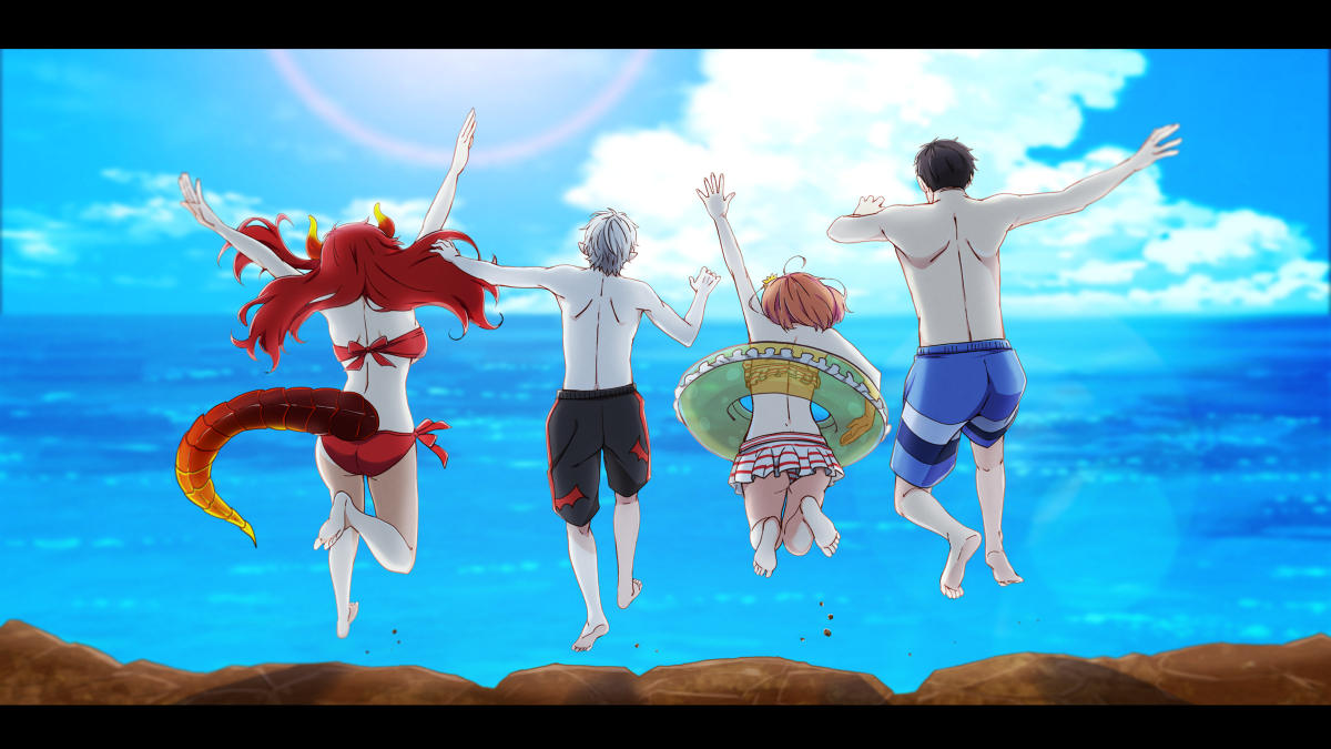This is a pixiv picture whose title is 夏に飛び込め。.