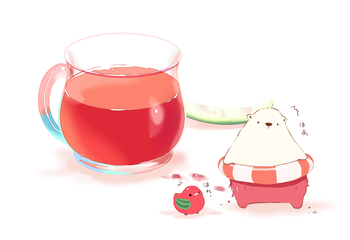 This is a pixiv picture whose title is すいかジュース.