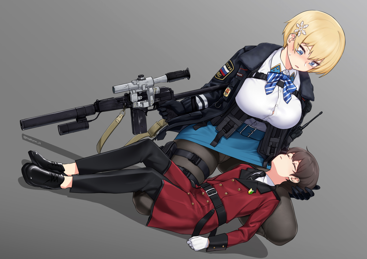 This is a pixiv picture whose title is VSK-94.