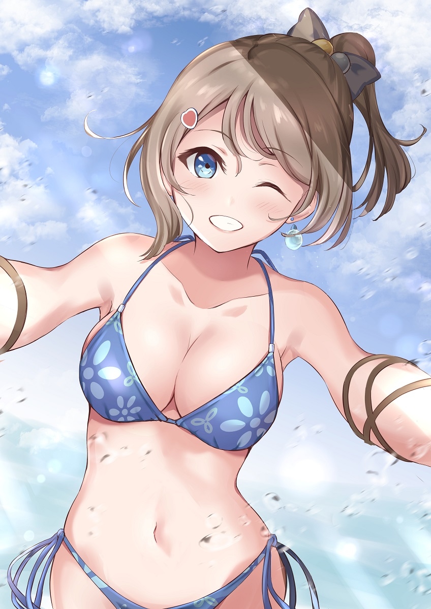 This is a pixiv picture whose title is 遊ぼうSplash!(Splash!!).