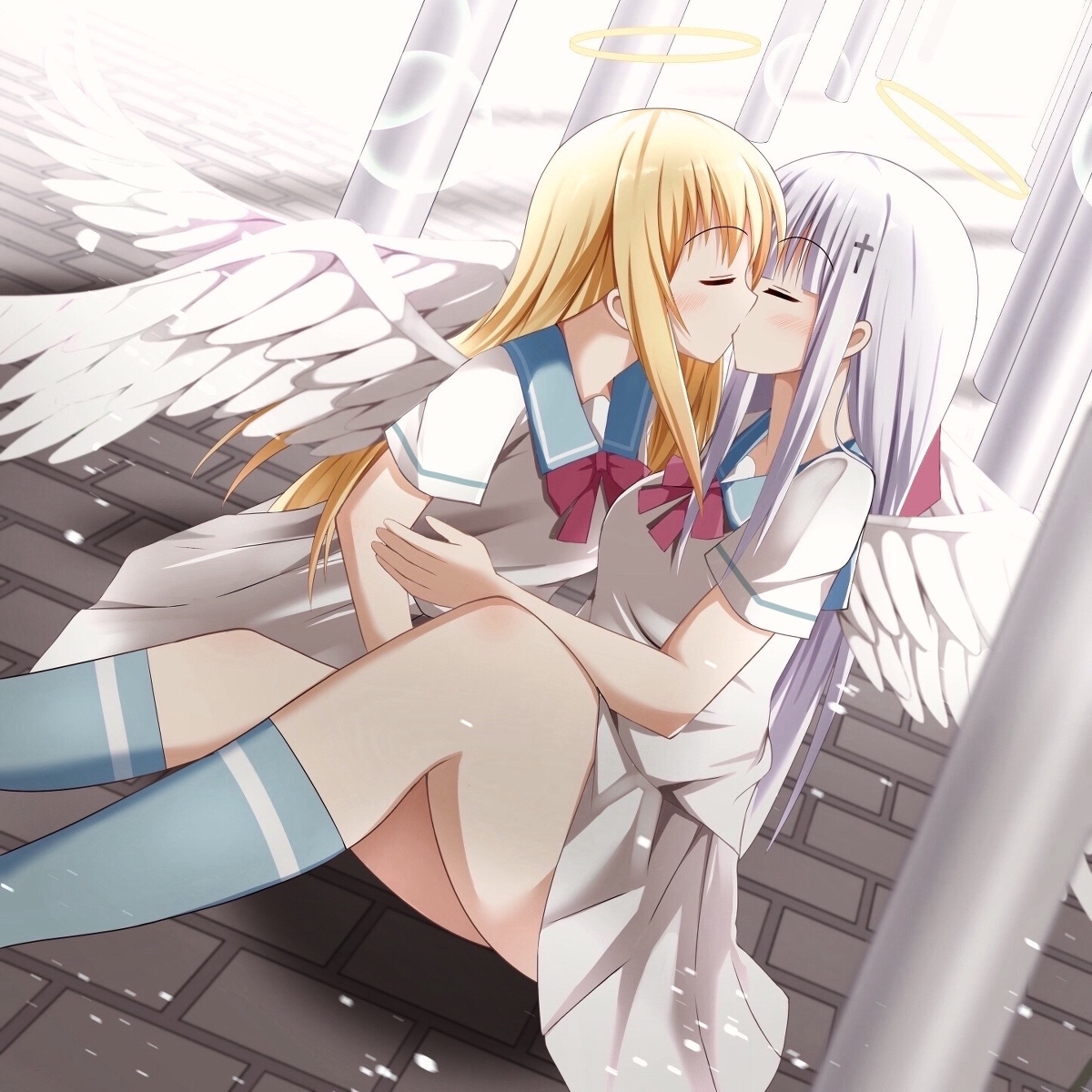 This is a pixiv picture whose title is Angelic.