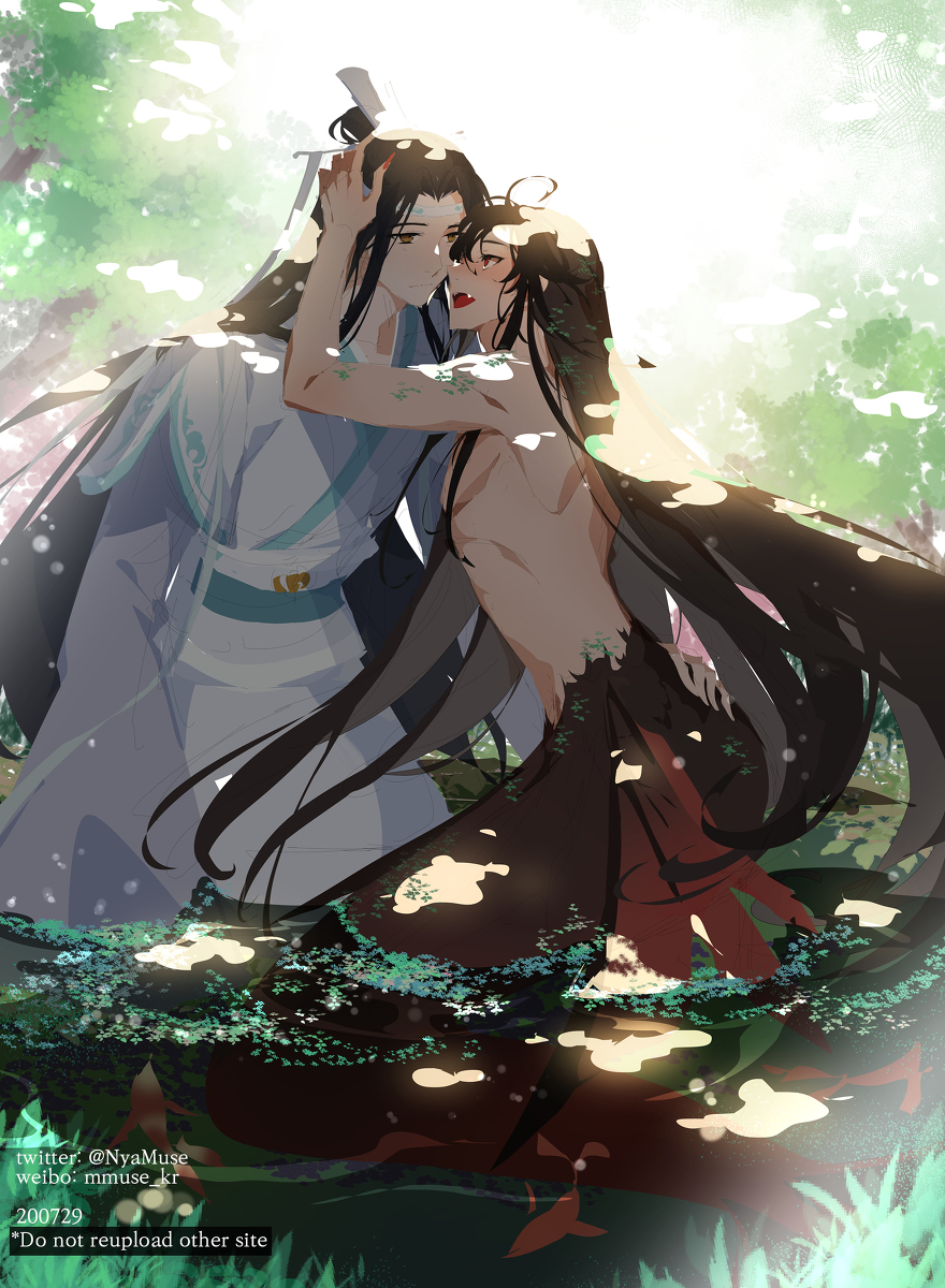 This is a pixiv picture whose title is 魔道祖师 log 06.