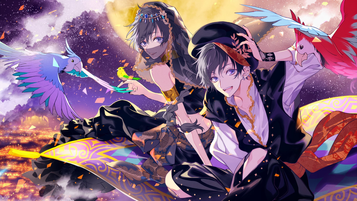 This is a pixiv picture whose title is A Whole New World.