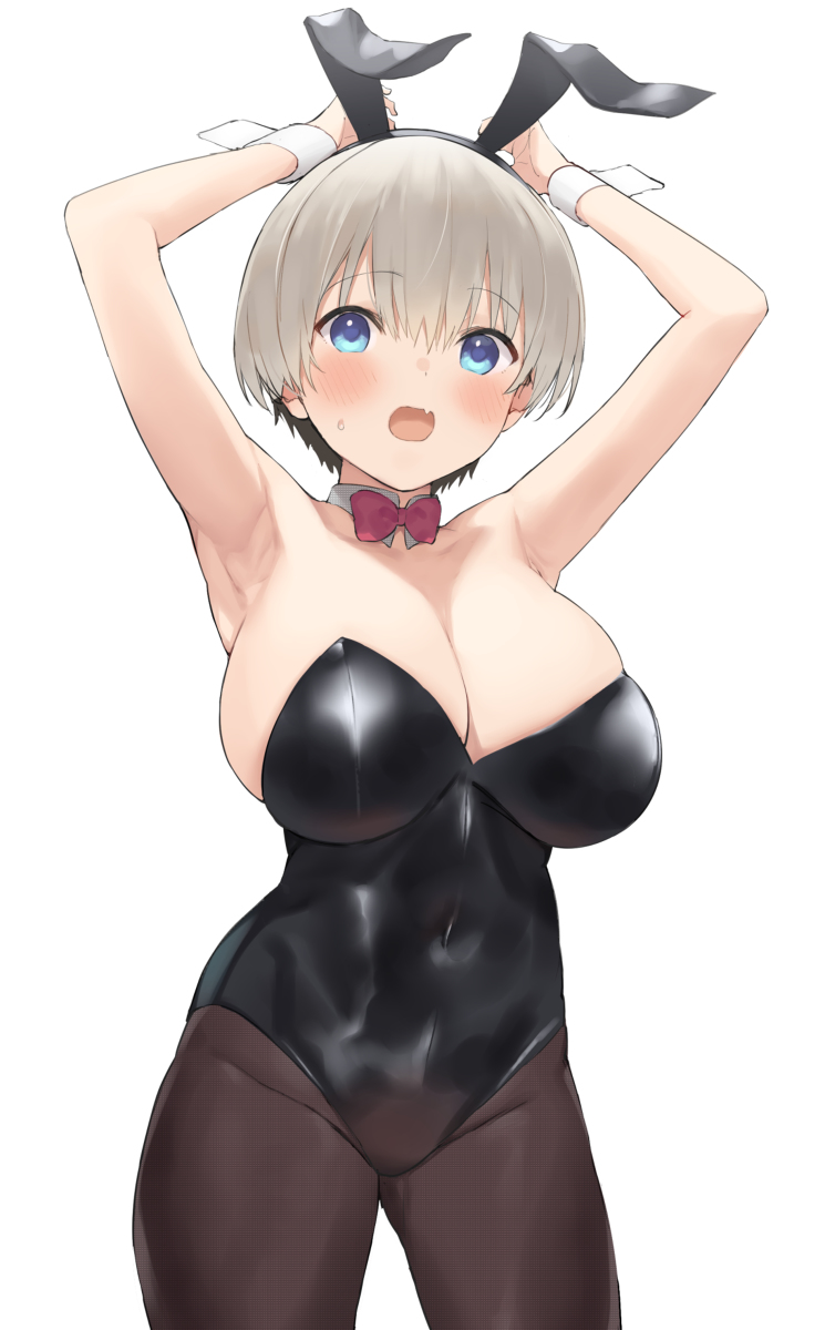 This is a pixiv picture whose title is 宇崎ちゃんバニー.