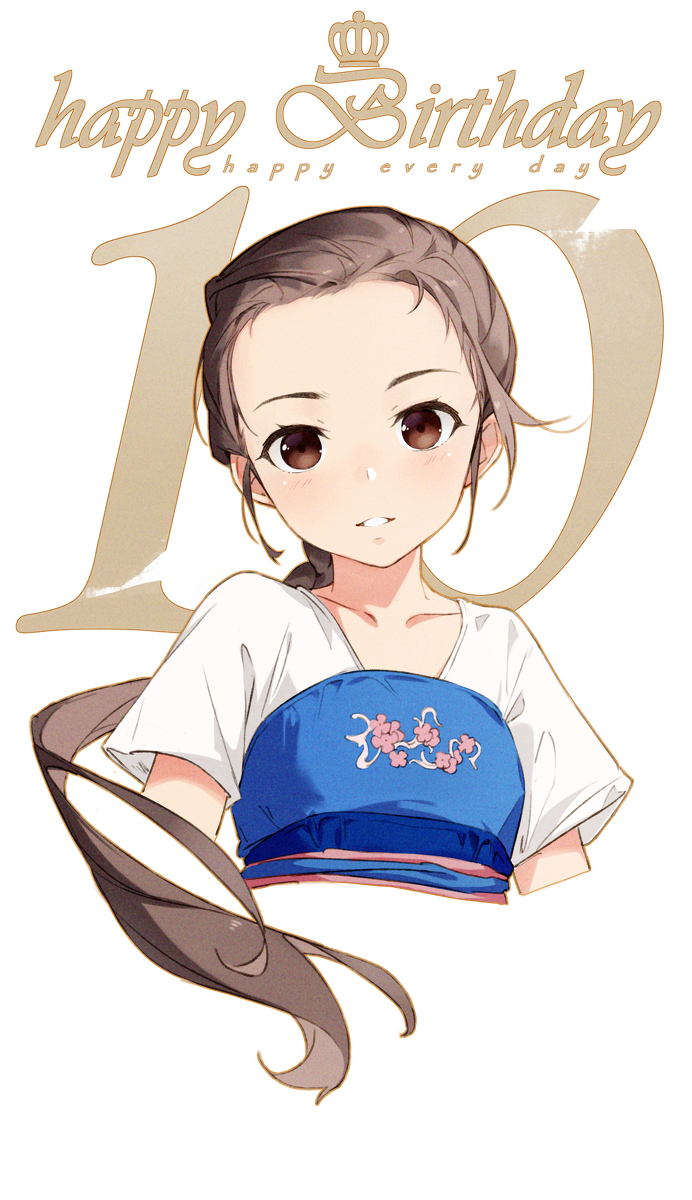 This is a pixiv picture whose title is happy Birthday.