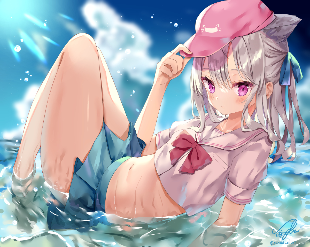 This is a pixiv picture whose title is summer.