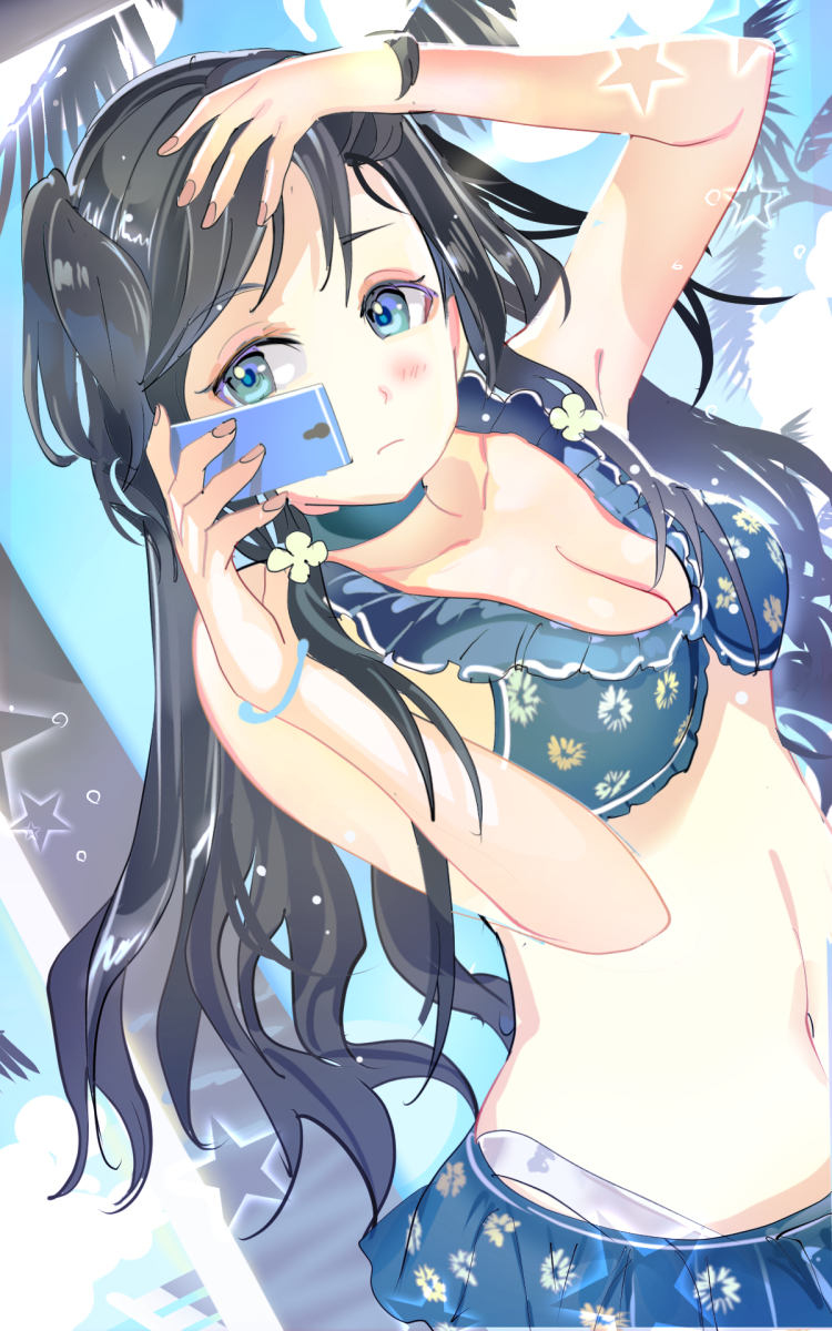 This is a pixiv picture whose title is テレ三峰.