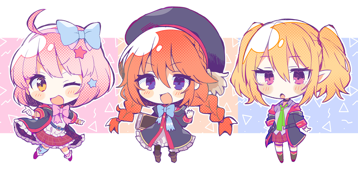 This is a pixiv picture whose title is わたしたち、なかよし部！.