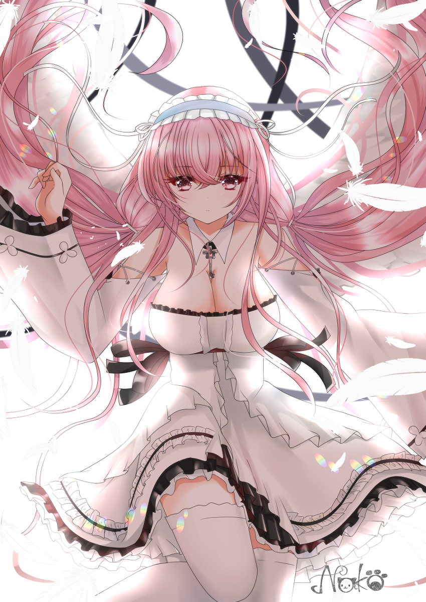 This is a pixiv picture whose title is 天から舞い降りた天使…？.