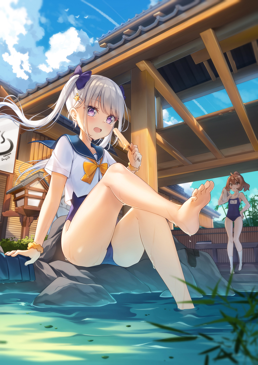 This is a pixiv picture whose title is Summer ☼ Pond.