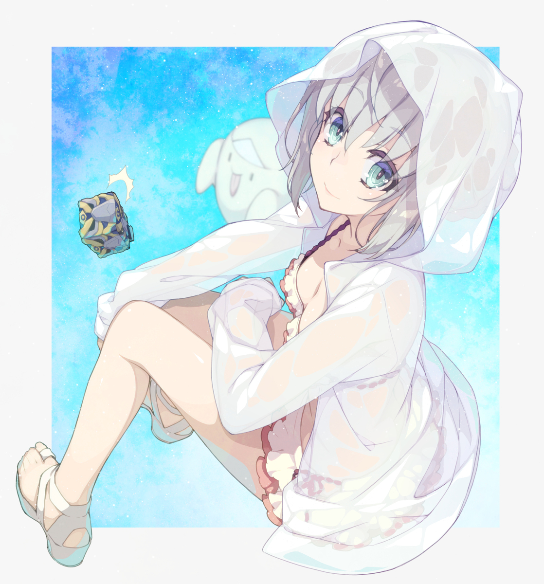 This is a pixiv picture whose title is 水着グレイたん.