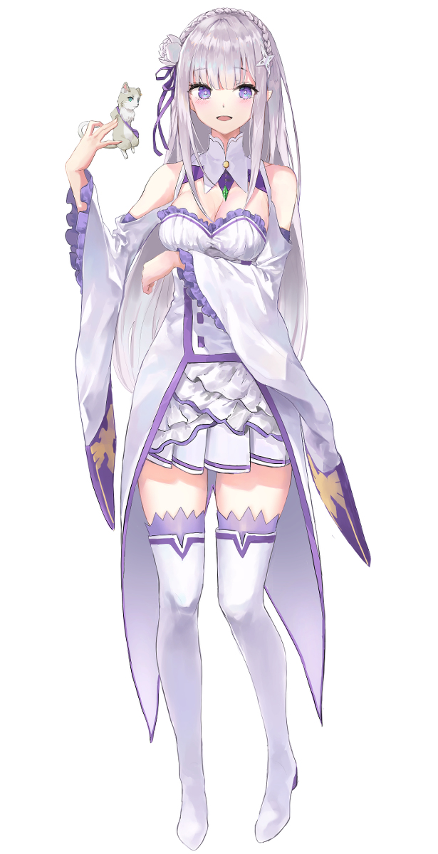 This is a pixiv picture whose title is エミリア.
