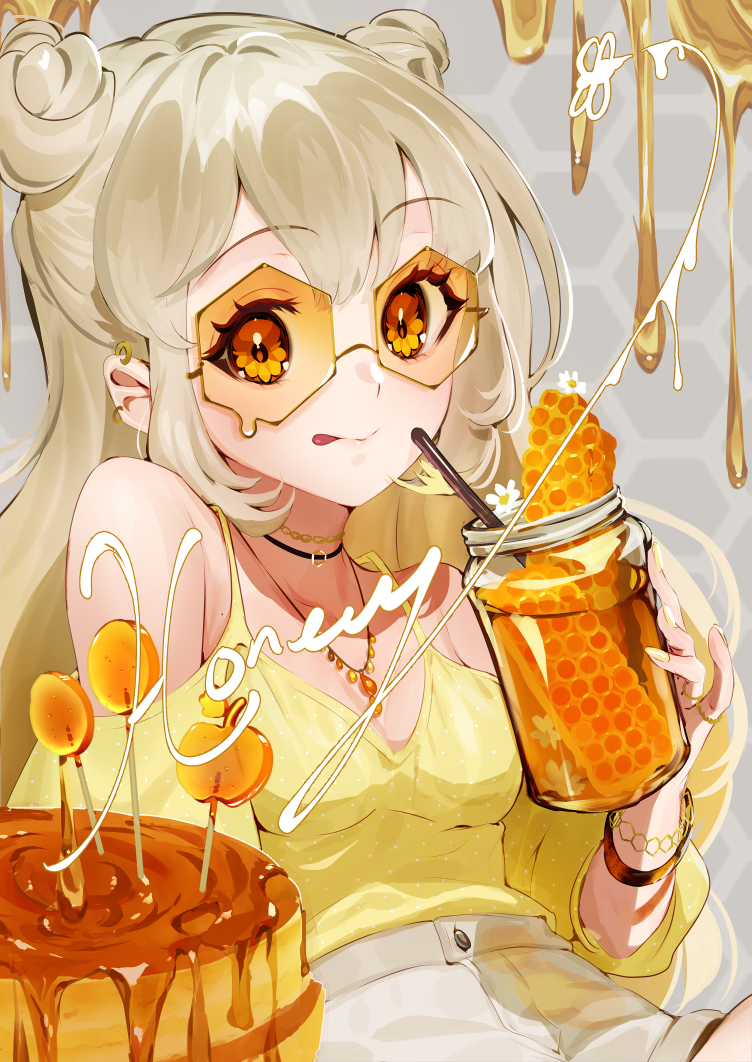 This is a pixiv picture whose title is 🍯🍯🍯.