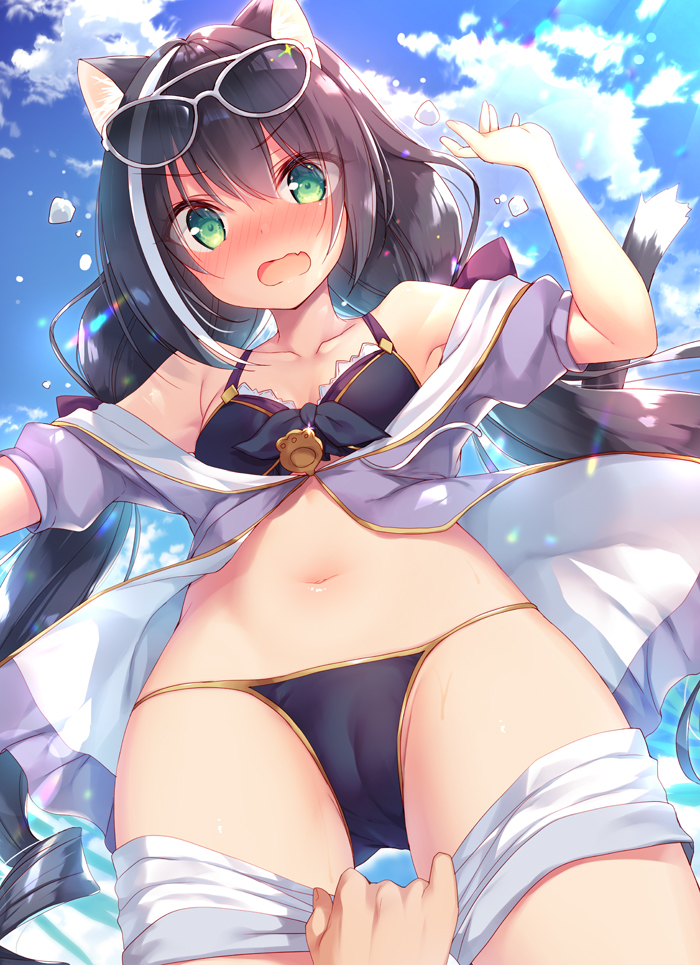 This is a pixiv picture whose title is 水着キャルちゃん.