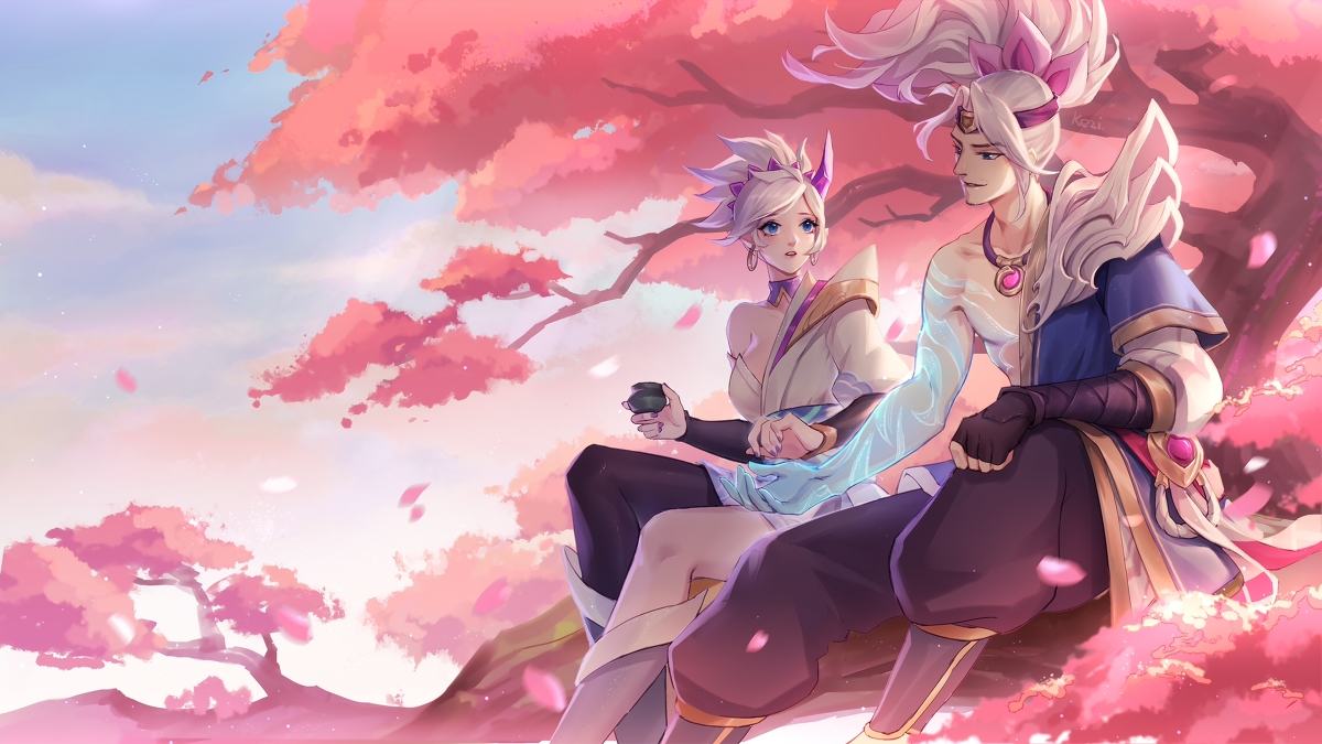 This is a pixiv picture whose title is Spirit Blossom.