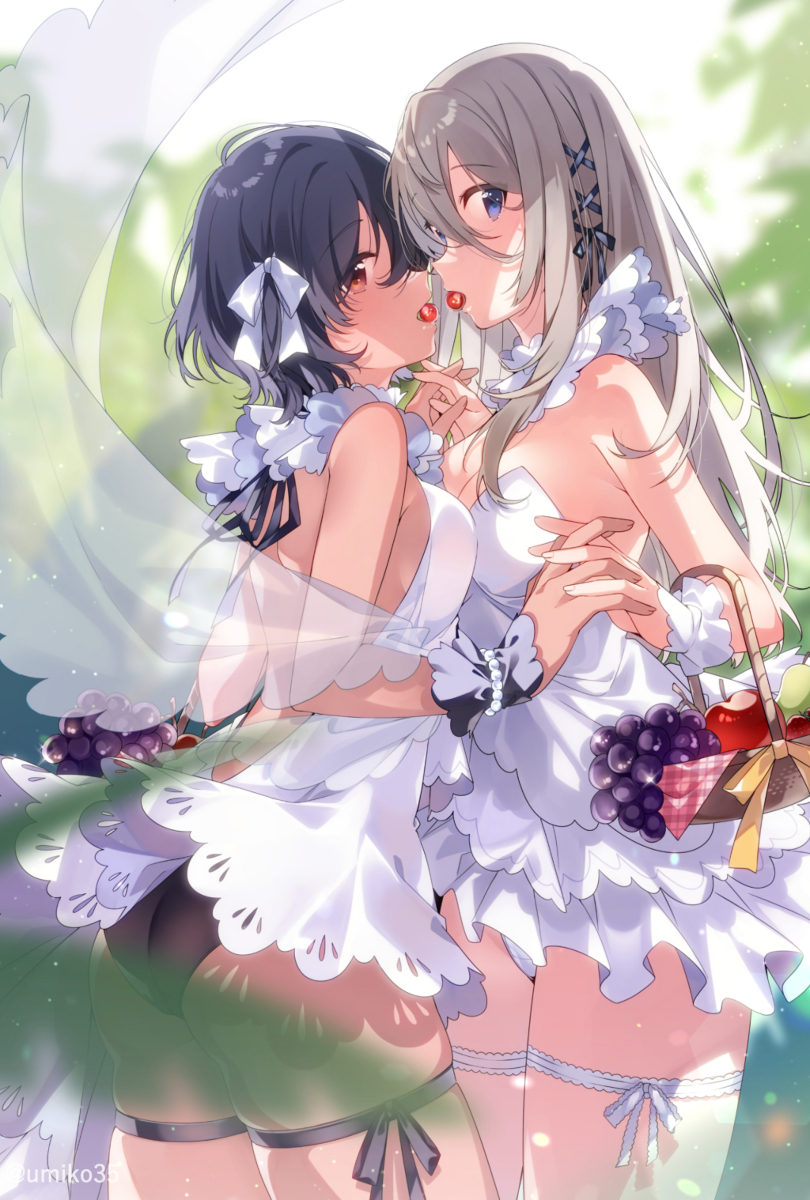 This is a pixiv picture whose title is 果実.