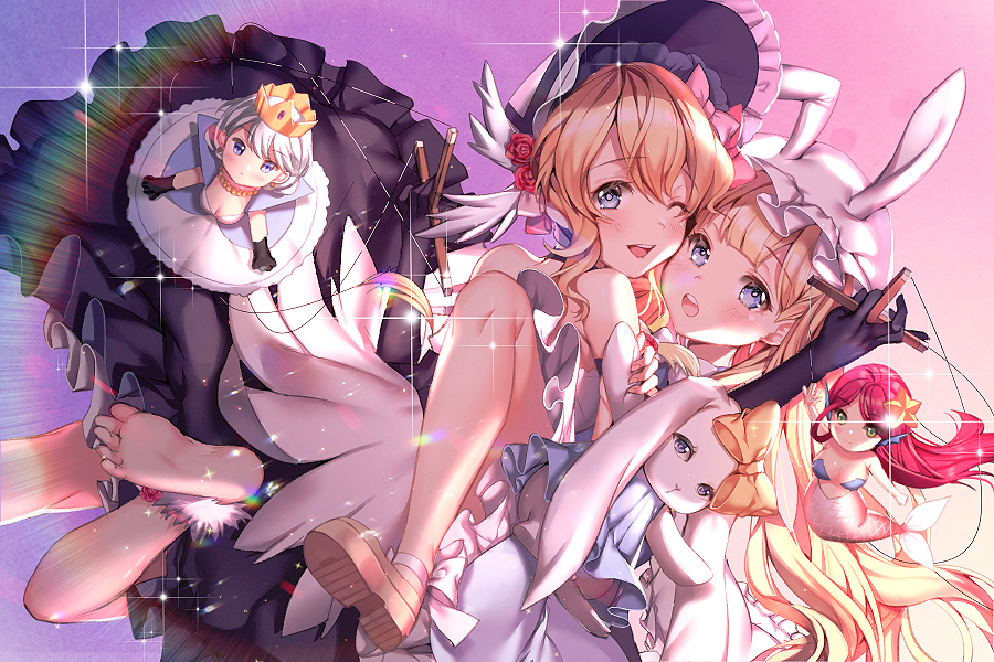 This is a pixiv picture whose title is イリュージョンコネクト.