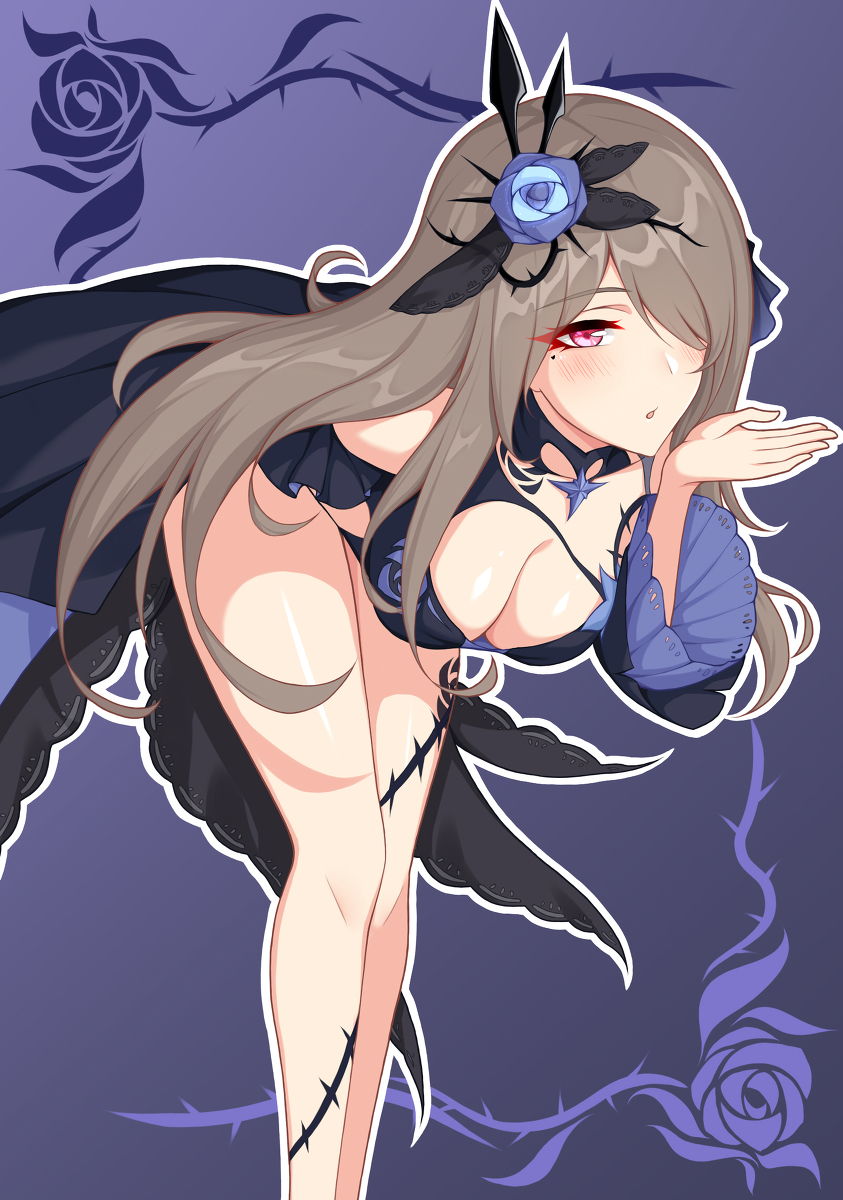 This is a pixiv picture whose title is 失落迷迭.