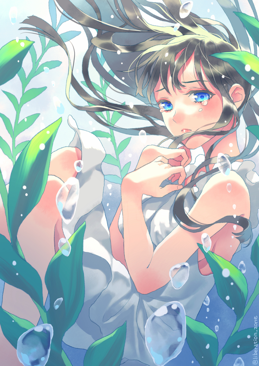 This is a pixiv picture whose title is 人魚姫.