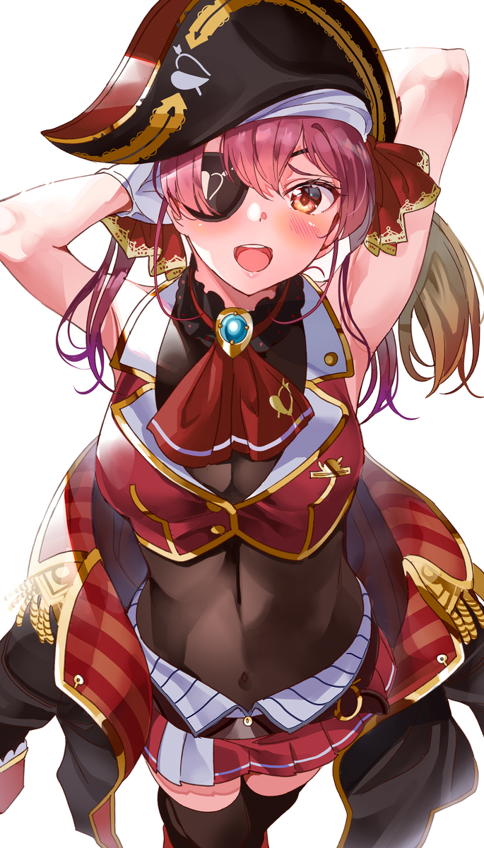 This is a pixiv picture whose title is マリン船長⚓❤.