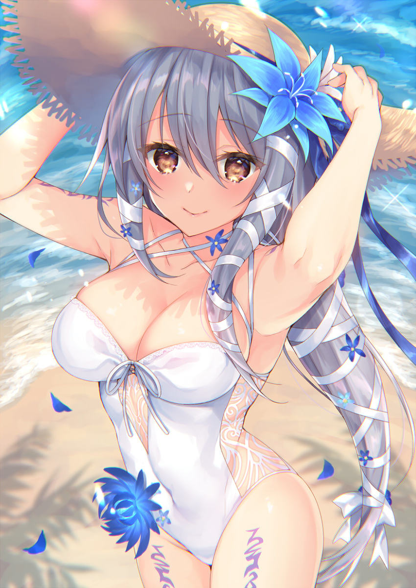 This is a pixiv picture whose title is 常夏のクレアさん.