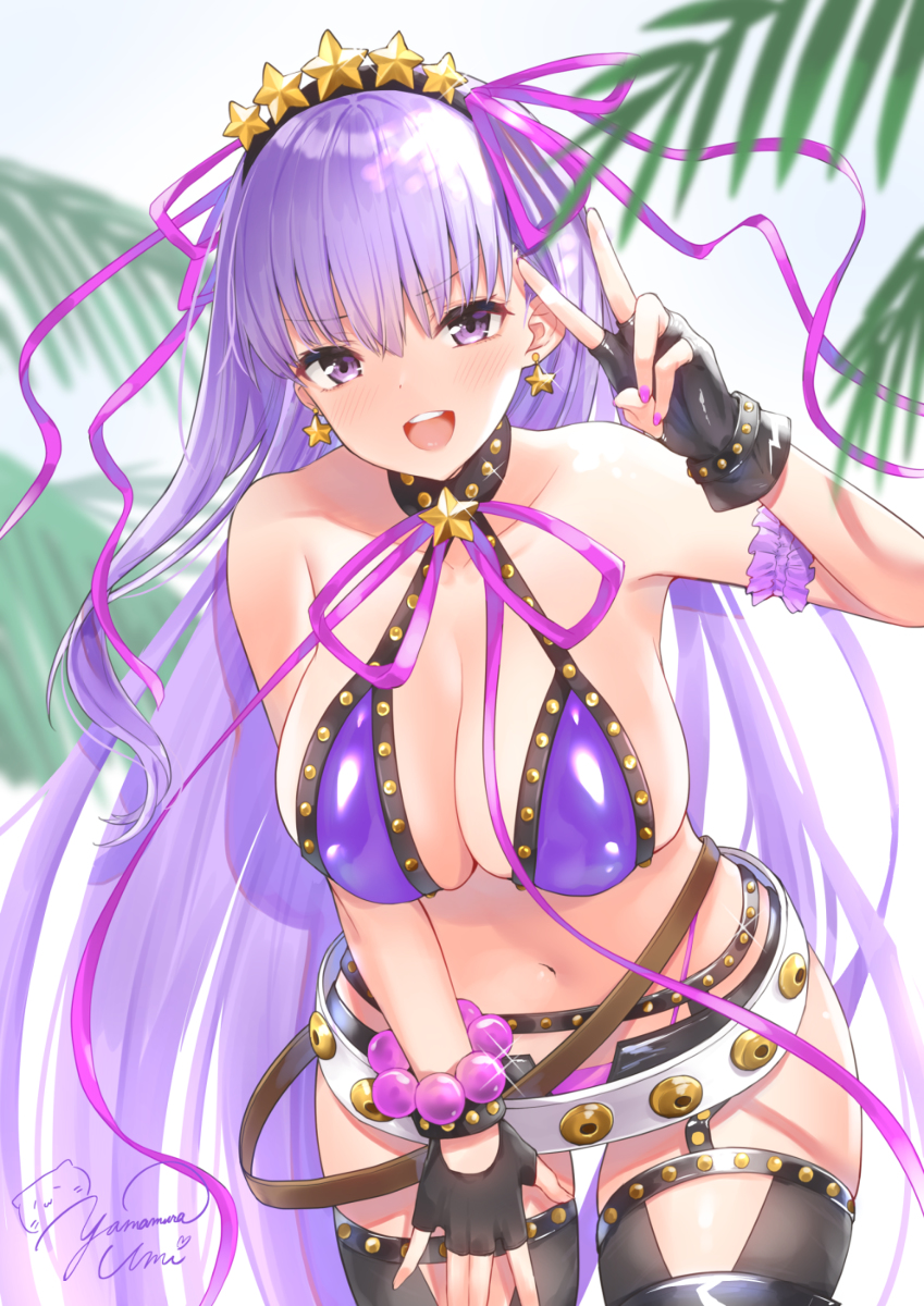 This is a pixiv picture whose title is 水着BBちゃん.