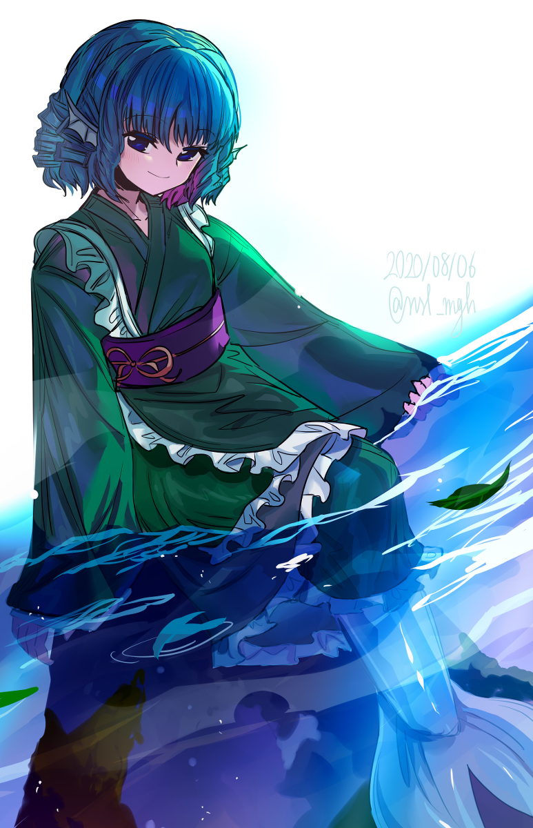 This is a pixiv picture whose title is わかさぎ姫.