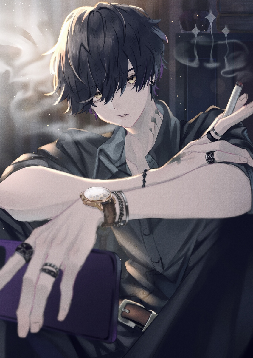 This is a pixiv picture whose title is 腕時計.