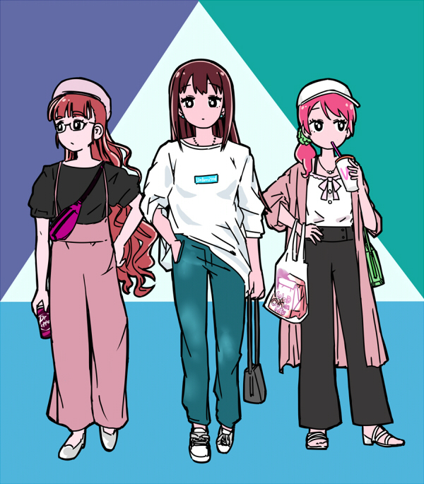 This is a pixiv picture whose title is Triad Primus.