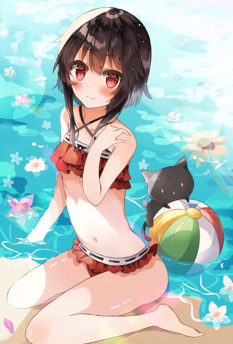 This is a pixiv picture whose title is このファンの夏！.