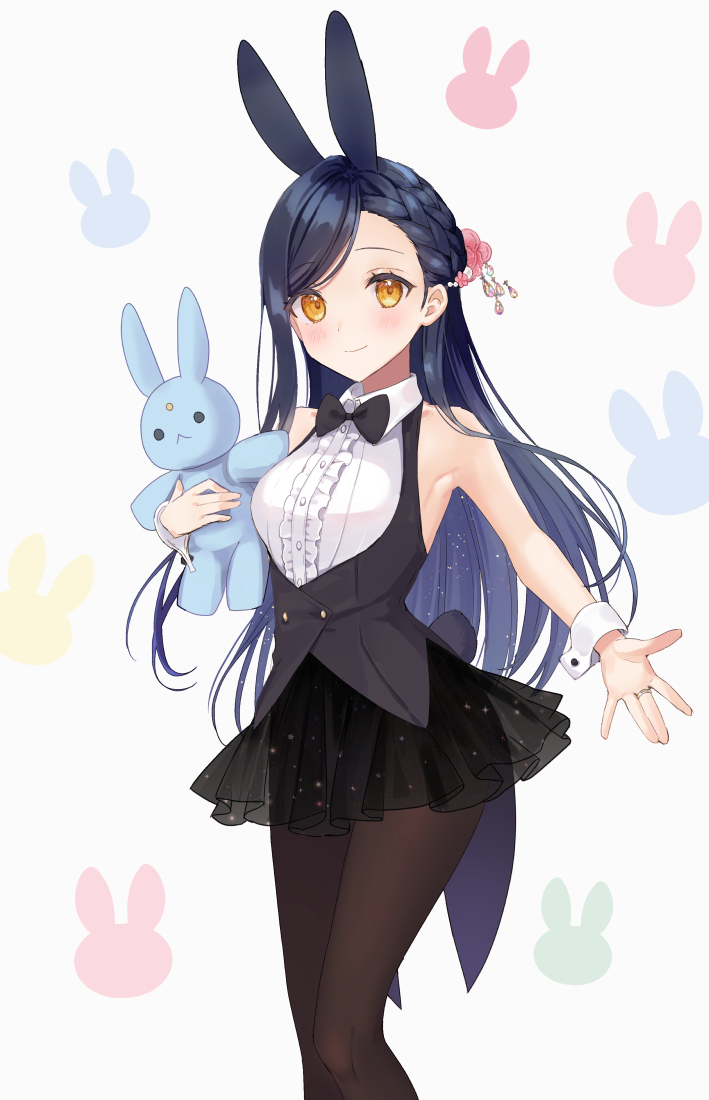 This is a pixiv picture whose title is 🐰🐰.