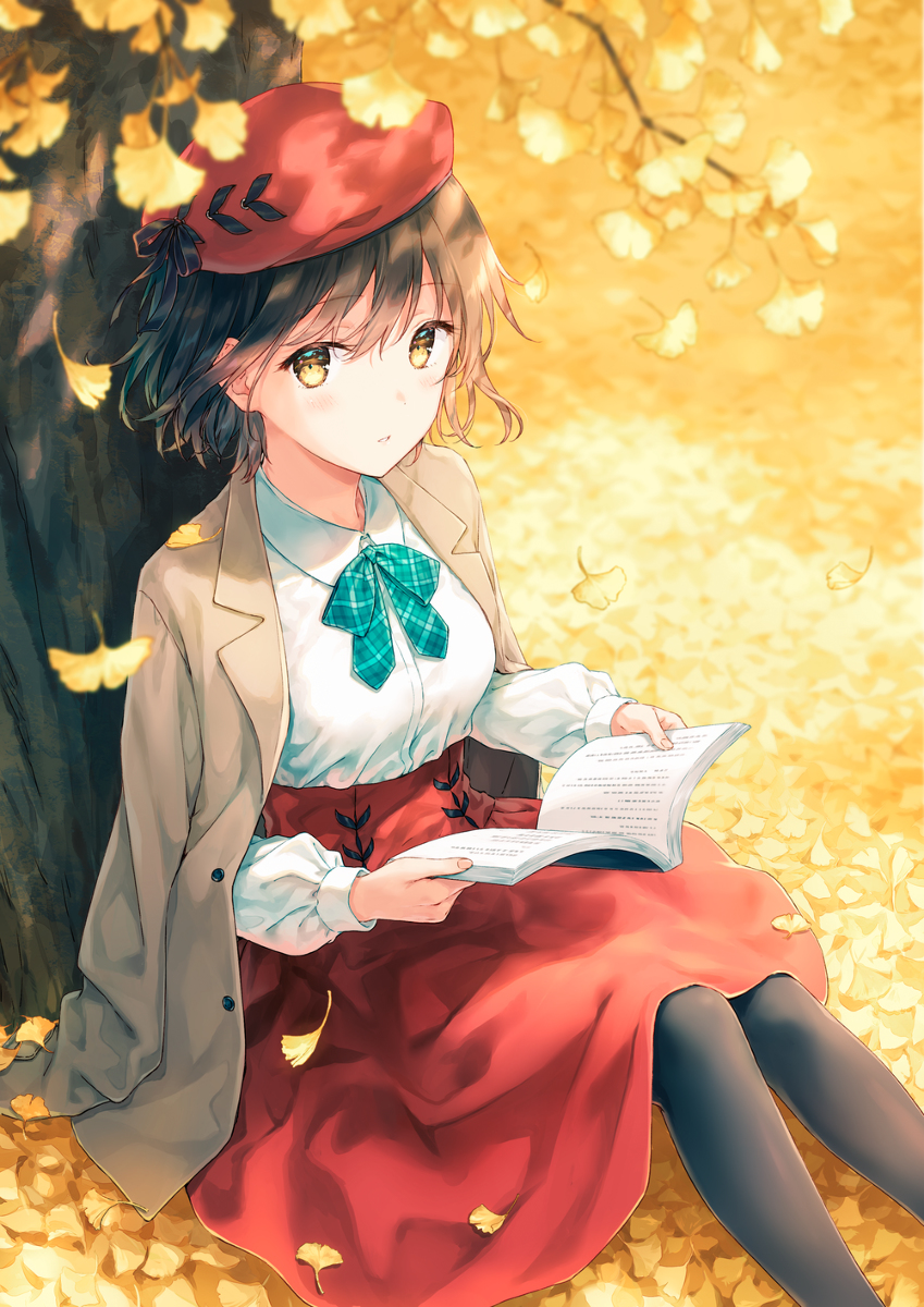 This is a pixiv picture whose title is 黄金色の物語.