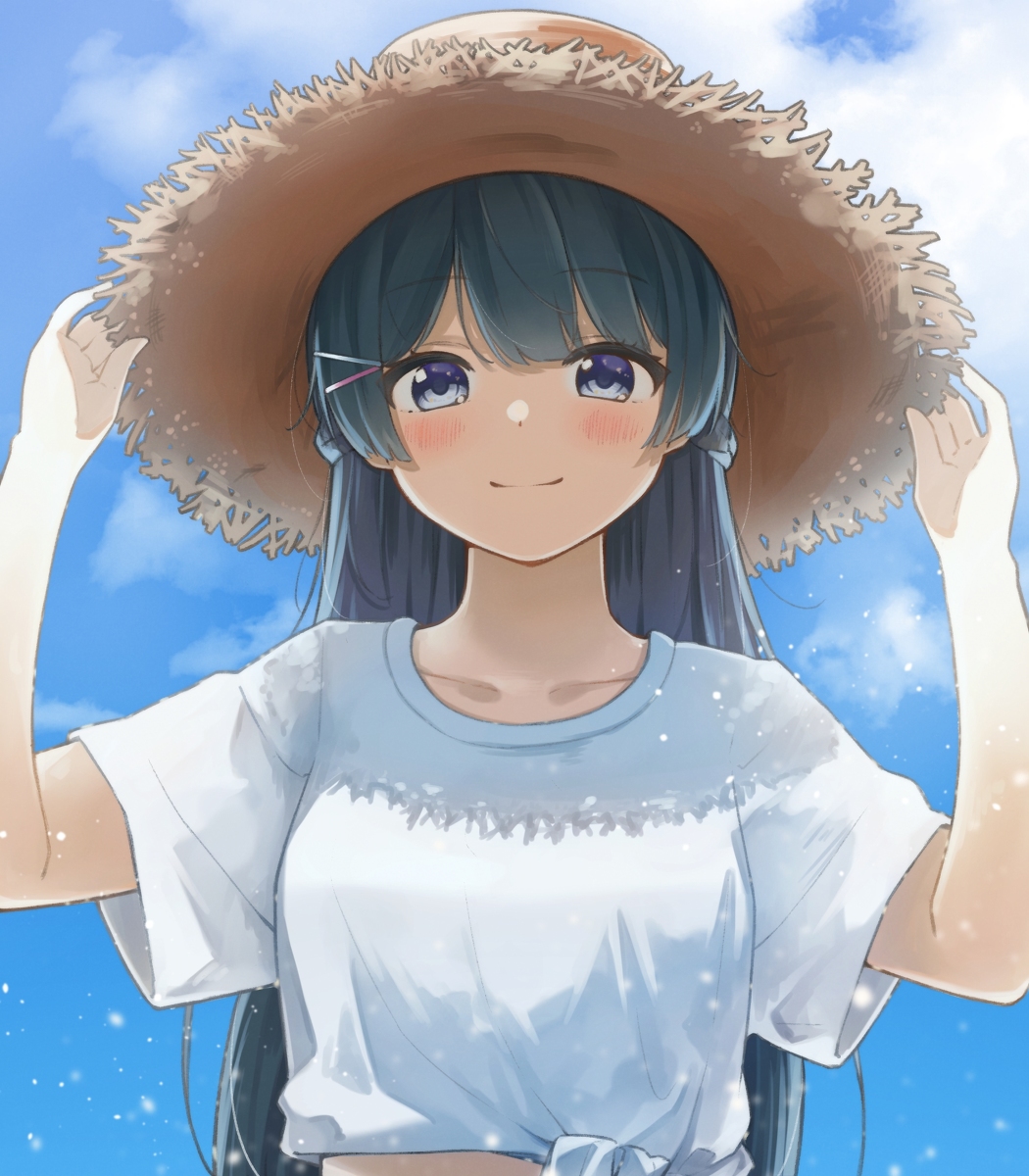 This is a pixiv picture whose title is 夏.