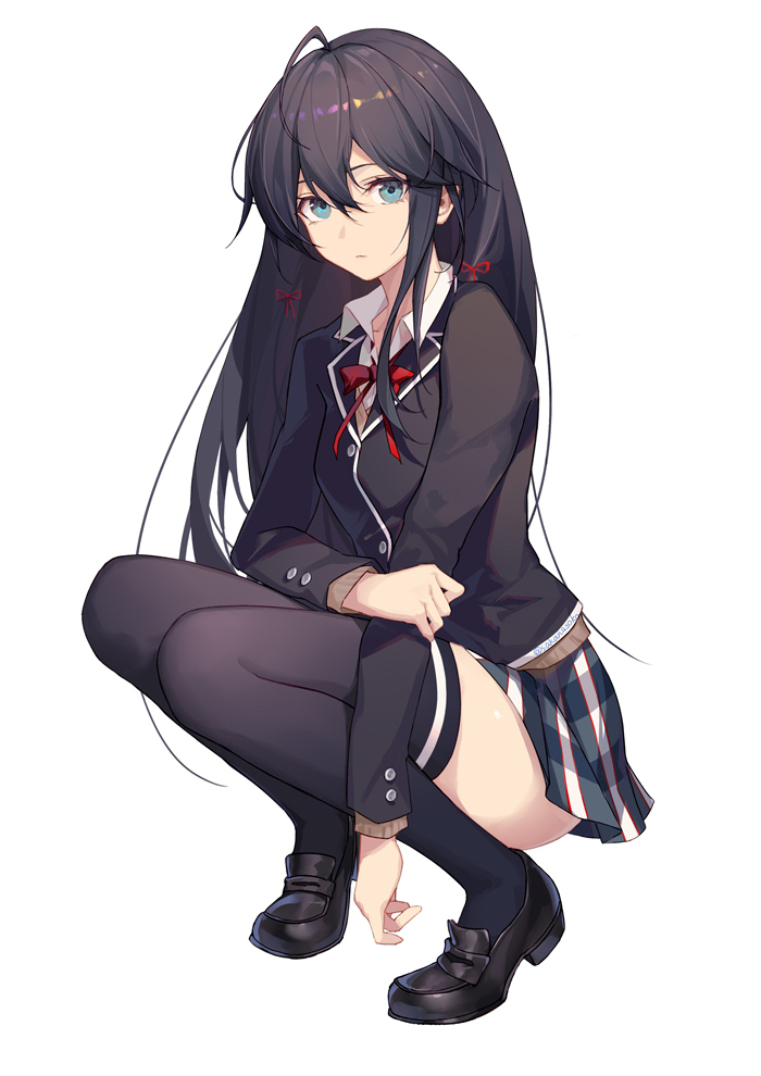 This is a pixiv picture whose title is 雪ノ下雪乃.