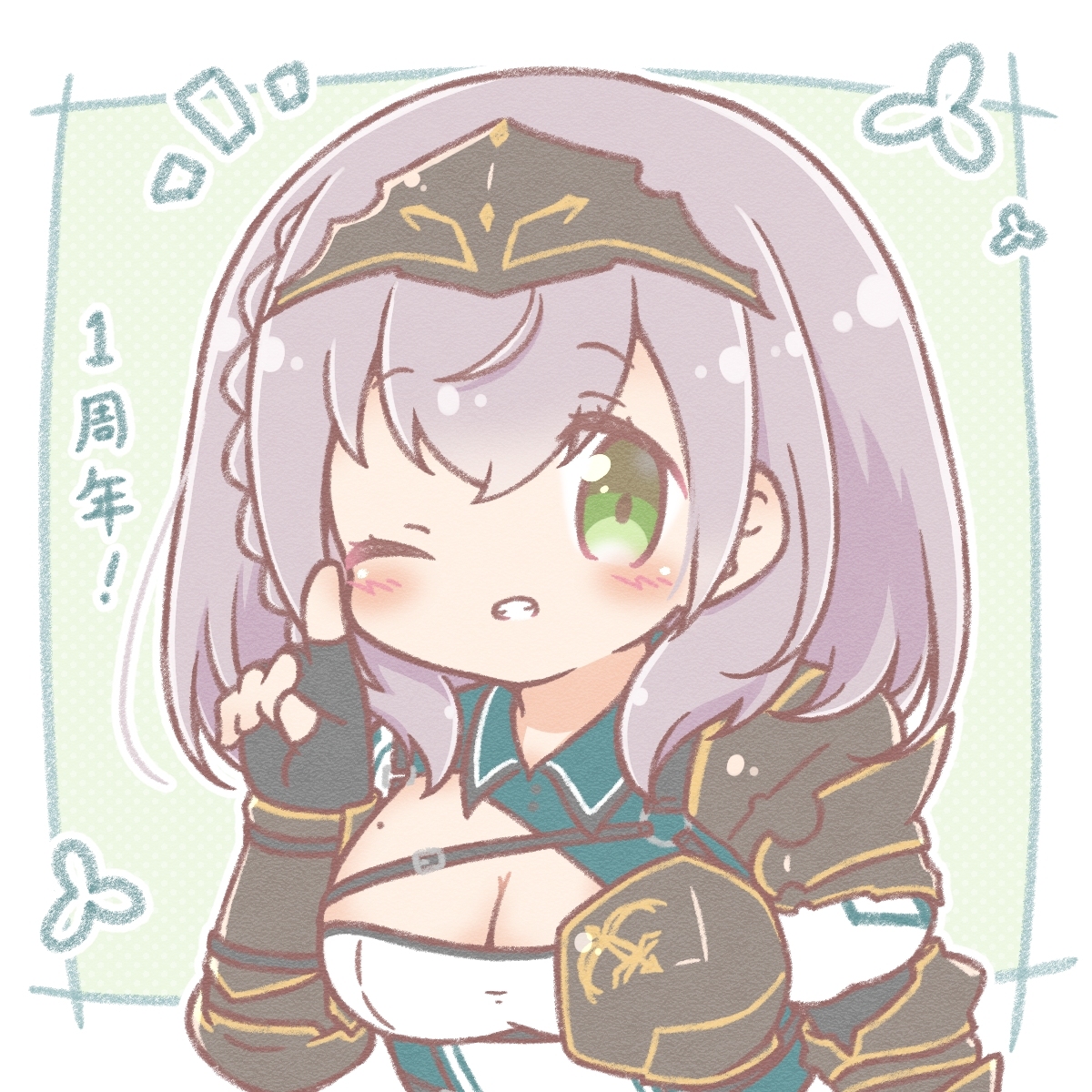 This is a pixiv picture whose title is 団長さん1周年！.