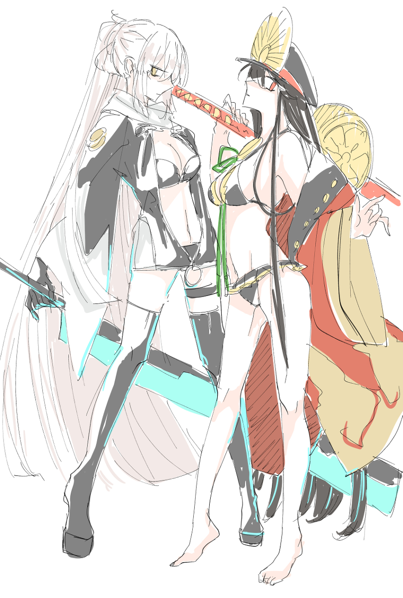 This is a pixiv picture whose title is fgoログ24.