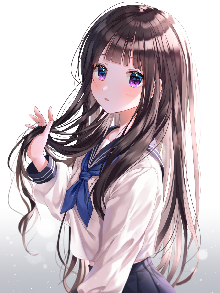 This is a pixiv picture whose title is 千反田える.
